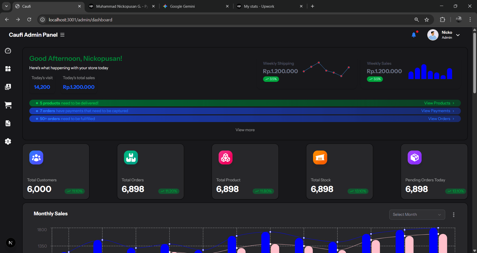 Full-Stack E-commerce Platform